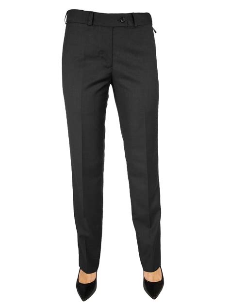 Black Wool blend pants 